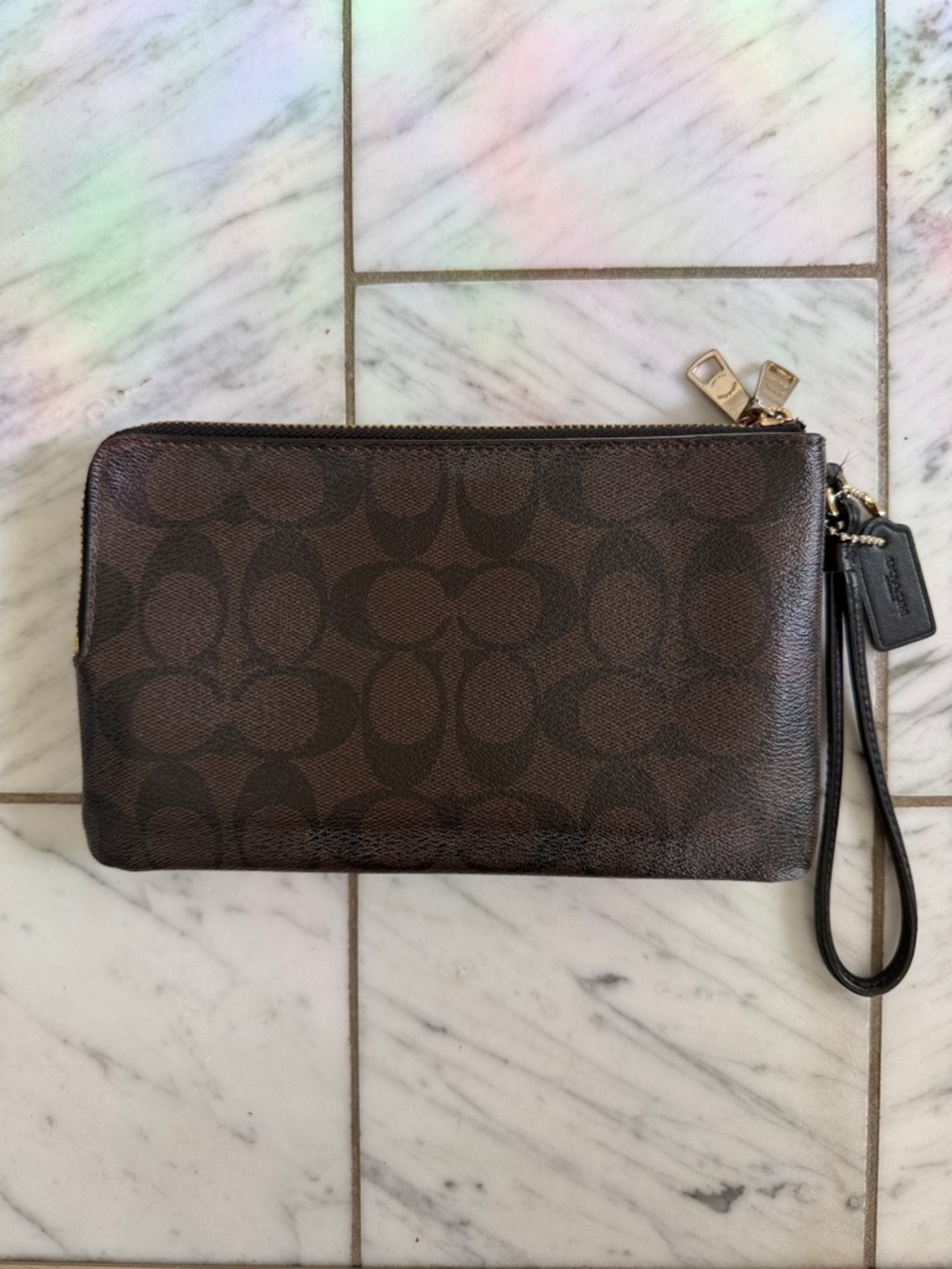 Coach Double Zip Wallet - Picture 2 of 12